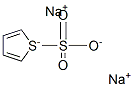 sodium thiophene-1-sulphonate Structure