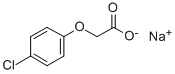 ?4-Chlorophenoxyacetic acid sodium salt Struktur