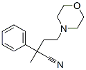2-Methyl-2-phenyl-4-morpholinobutanenitrile Structure