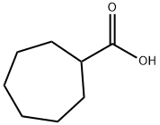 Cycloheptanecarboxylic acid Structure