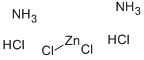 Zinc ammonium chloride Struktur