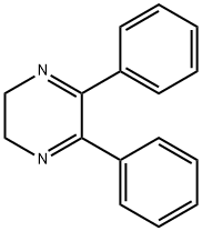 5,6-DIPHENYL-2,3-DIHYDROPYRAZINE Structure