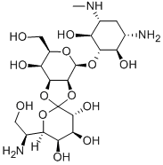 5-O-[2-O,3-O-(6-アミノ-1,6-ジデオキシ-L-glycero-D-galacto-ヘプトピラノース-1-イリデン)-β-D-タロピラノシル]-2-デオキシ-N1-メチル-D-ストレプタミン