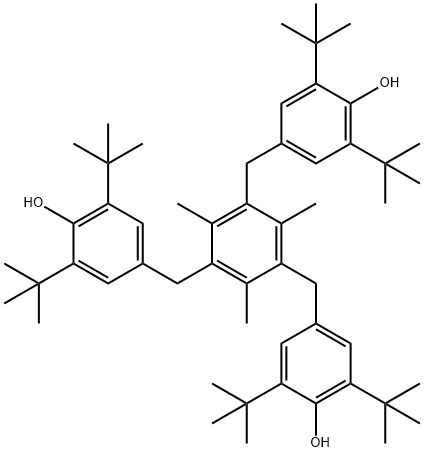 3,3',3'',5,5',5''-Hexa-tert-butyl-α,α',α''-(mesitylen-2,4,6-triyl)tri-p-kresol