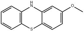 2-メトキシフェノチアジン 化学構造式