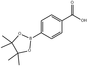 4-羧基苯硼酸频那醇酯 结构式