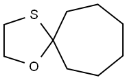 1-Oxa-4-thiaspiro[4.6]undecane Structure
