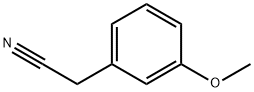 (3-Methoxyphenyl)acetonitrile Struktur
