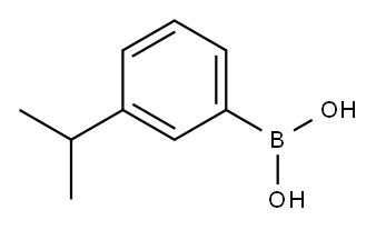 3-异丙基苯硼酸, 216019-28-2, 结构式