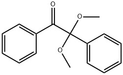 2,2-Dimethoxy-2-phenylacetophenone Struktur