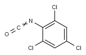 2,4,6-TRICHLOROPHENYL ISOCYANATE Structure