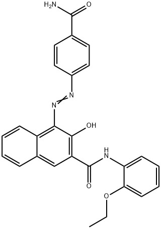 4-[[4-(Aminocarbonyl)phenyl]azo]-N-(2-ethoxyphenyl)-3-hydroxynaphthalin-2-carboxamid