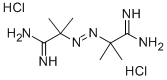 2,2′-Azobis(2-methylpropionamidine) dihydrochloride Struktur