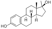 17-alpha-methyloestradiol-17-beta Struktur