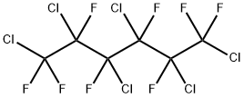 1,2,3,4,5,6-Hexachloro-1,1,2,3,4,5,6,6-octafluorohexane Structure