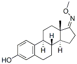 3-Hydroxyestra-1,3,5(10)-trien-17-one O-methyl oxime Structure