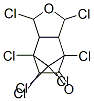 1,3,4,6,7,8,8-Heptachloro-1,3a,4,6,7,7a-hexahydro-4,7-methanoisobenzofuran-5(3H)-one Structure