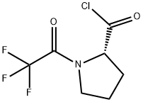 (S)-(-)-N-(TRIFLUOROACETYL)PROLYL CHLORIDE Structure