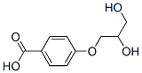 4-(2,3-Dihydroxypropoxy)benzoic acid Structure