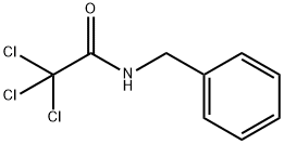 AcetaMide, 2,2,2-trichloro-N-(phenylMethyl)- Structure