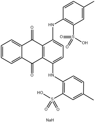 Dinatrium-2,2'-(9,10-dioxoanthracen-1,4-diyldiimino)bis(5-methylsulfonat