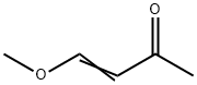1-メトキシ-1-ブテン-3-オン 化学構造式
