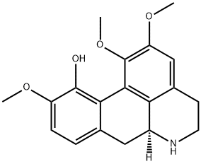 4,5,6aα,7-Tetrahydro-1,2,10-trimethoxy-6H-dibenzo[de,g]quinoline-11-ol Structure