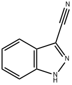 1H-INDAZOLE-3-CARBONITRILE Struktur