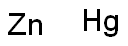 锌汞齐, 52374-36-4, 结构式