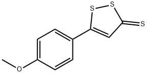 Anethole trithione Struktur