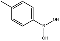 4-メチルフェニルボロン酸 化学構造式