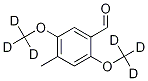 2,5-Di(Methoxy-d3)-4-Methylbenzaldehyde Structure