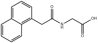 (1-NAPHTHYLACETYL)AMINO]ACETIC ACID Structure