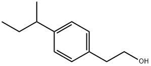 2-(4-butan-2-ylphenyl)ethanol Structure