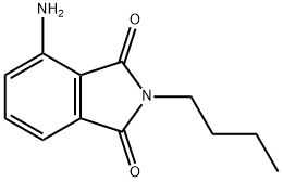 4-amino-2-butyl-isoindole-1,3-dione Structure