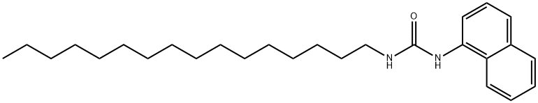 1-hexadecyl-3-naphthalen-1-yl-urea Structure