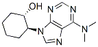 (1S,2S)-2-(6-dimethylaminopurin-9-yl)cyclohexan-1-ol Structure
