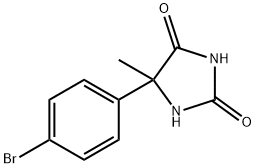 5-(4-BROMOPHENYL)-5-METHYLIMIDAZOLIDINE-2,4-DIONE Structure