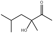 3-hydroxy-3,5-dimethyl-hexan-2-one Structure