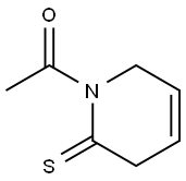 2(1H)-Pyridinethione,  1-acetyl-3,6-dihydro-  (7CI,8CI) Structure
