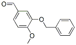 3-Benzyloxy-4-Methoxybenzaldehyde Structure