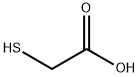 Mercaptoacetic acid Struktur