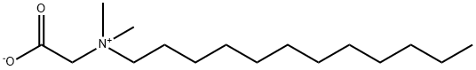 カルボキシラトメチルドデシルジメチルアンモニウム 化学構造式
