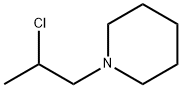1-(2-chloropropyl)piperidine Structure
