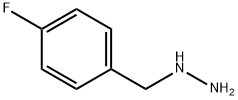 (4-FLUORO-BENZYL)-HYDRAZINE Structure