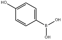 4-ヒドロキシフェニルボロン酸 化学構造式