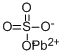硫酸鉛(II) 化学構造式