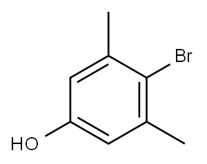 4-Bromo-3,5-dimethylphenol Structure