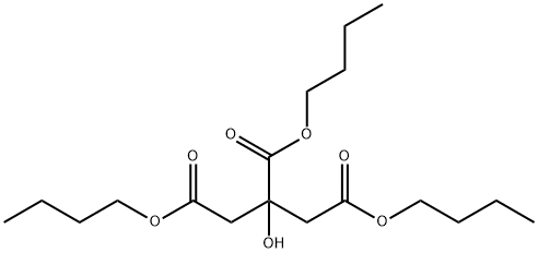Tributyl citrate Struktur