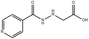 4-Pyridinecarboxylicacid,2-(carboxymethyl)hydrazide(9CI) Structure